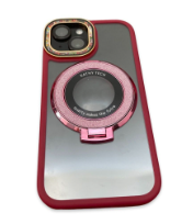 Pochette de protection magnétique en TPU pour iPhone