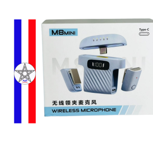  Microphone Sans fil M8mini