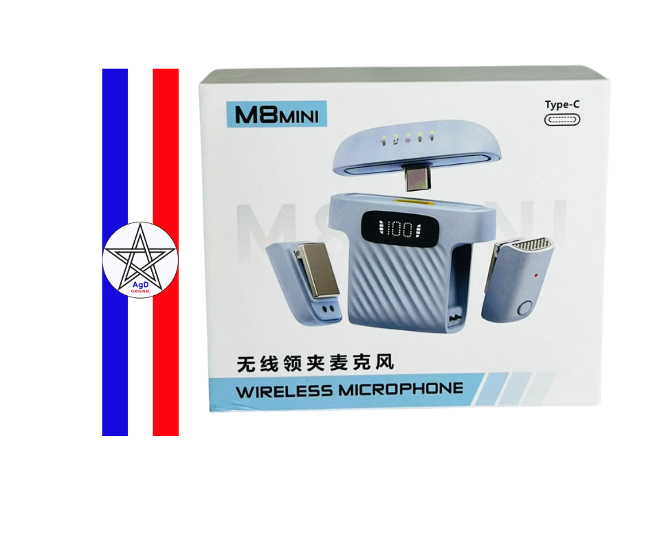 Microphone Sans fil M8mini