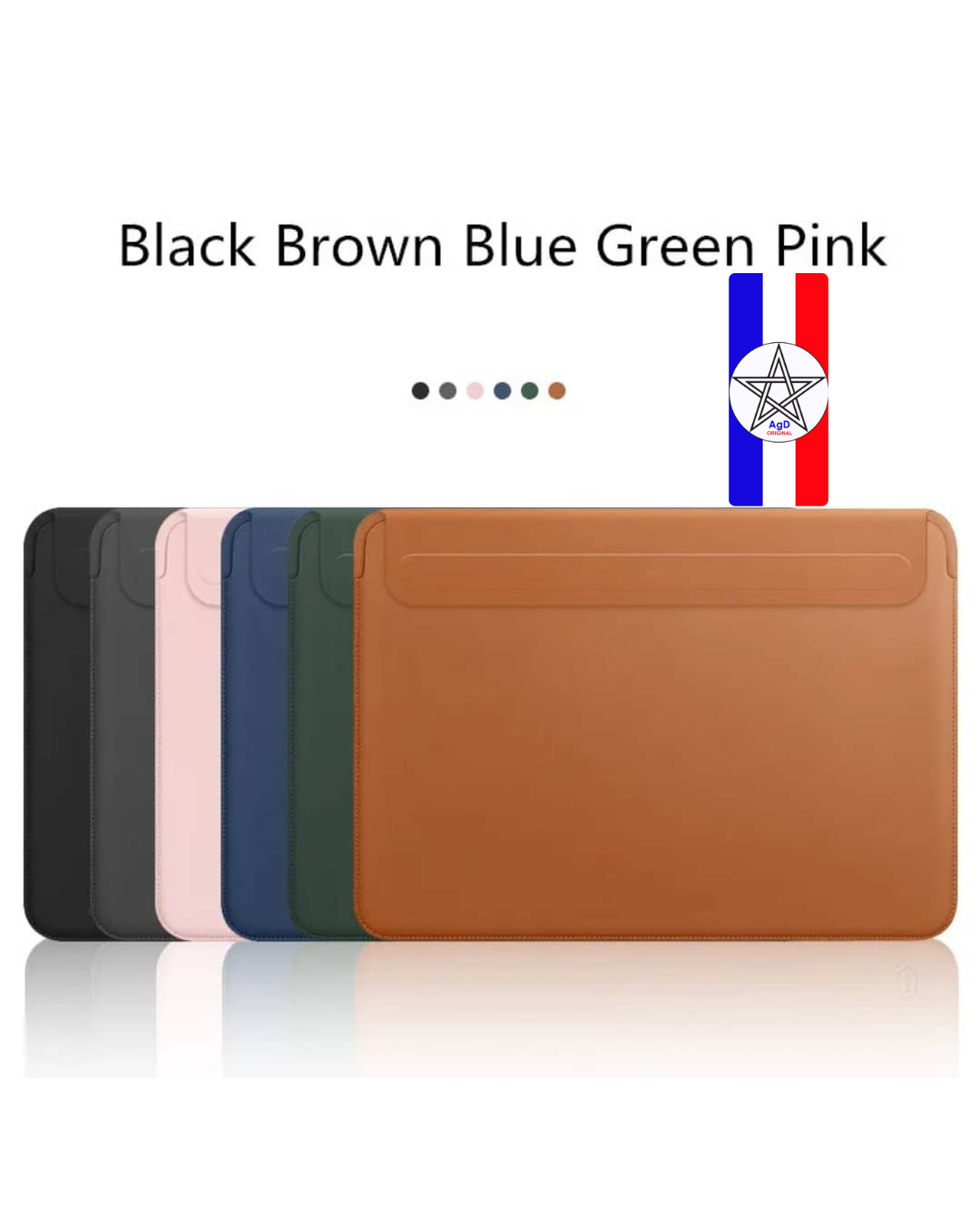 Etui de Rangement Elégant en Cuir – Image 3