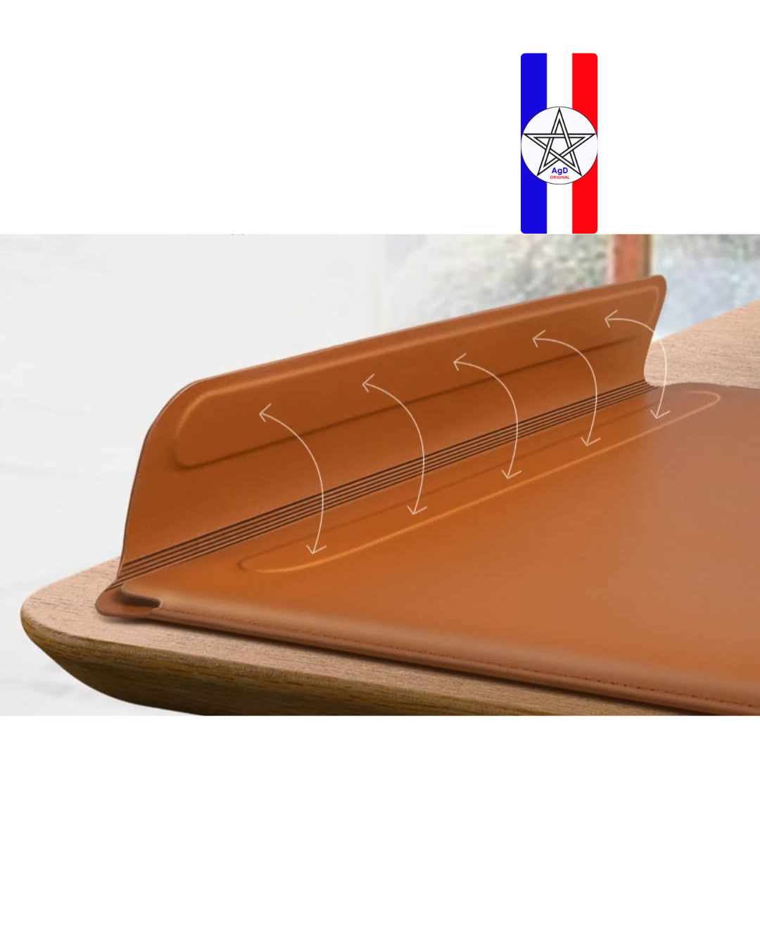 Etui de Rangement Elégant en Cuir – Image 2