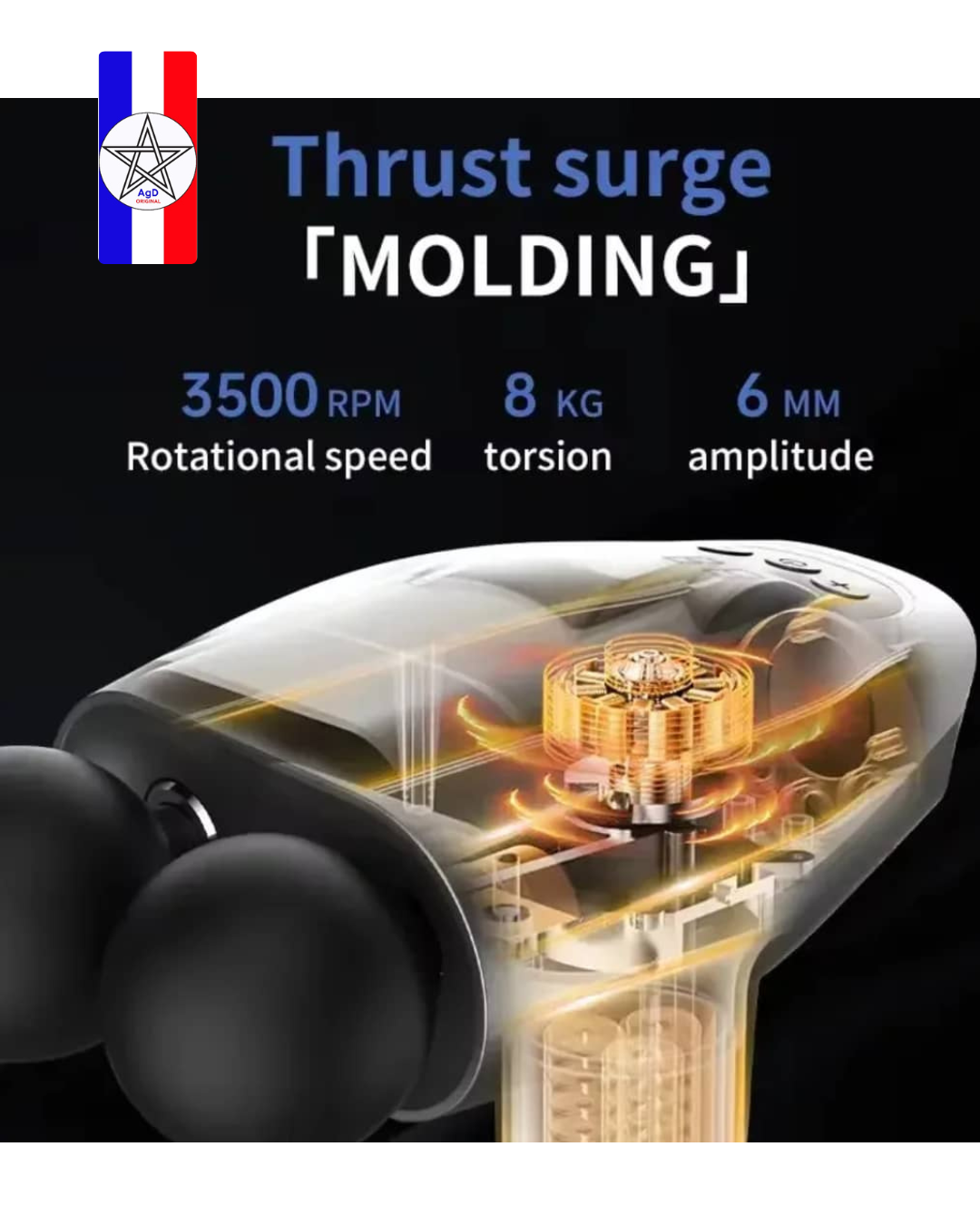 Double-head Massager SL-921 – Image 6