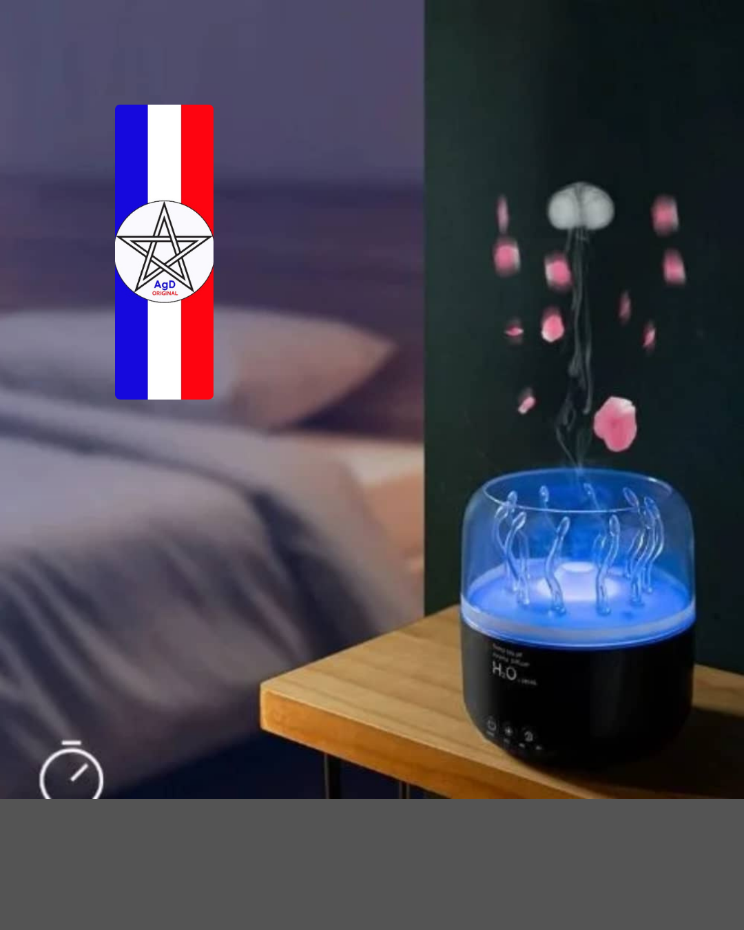 Diffuseur D'arômes et Humidificateur D'air Y XUAN "Deep sea elf" – Image 5