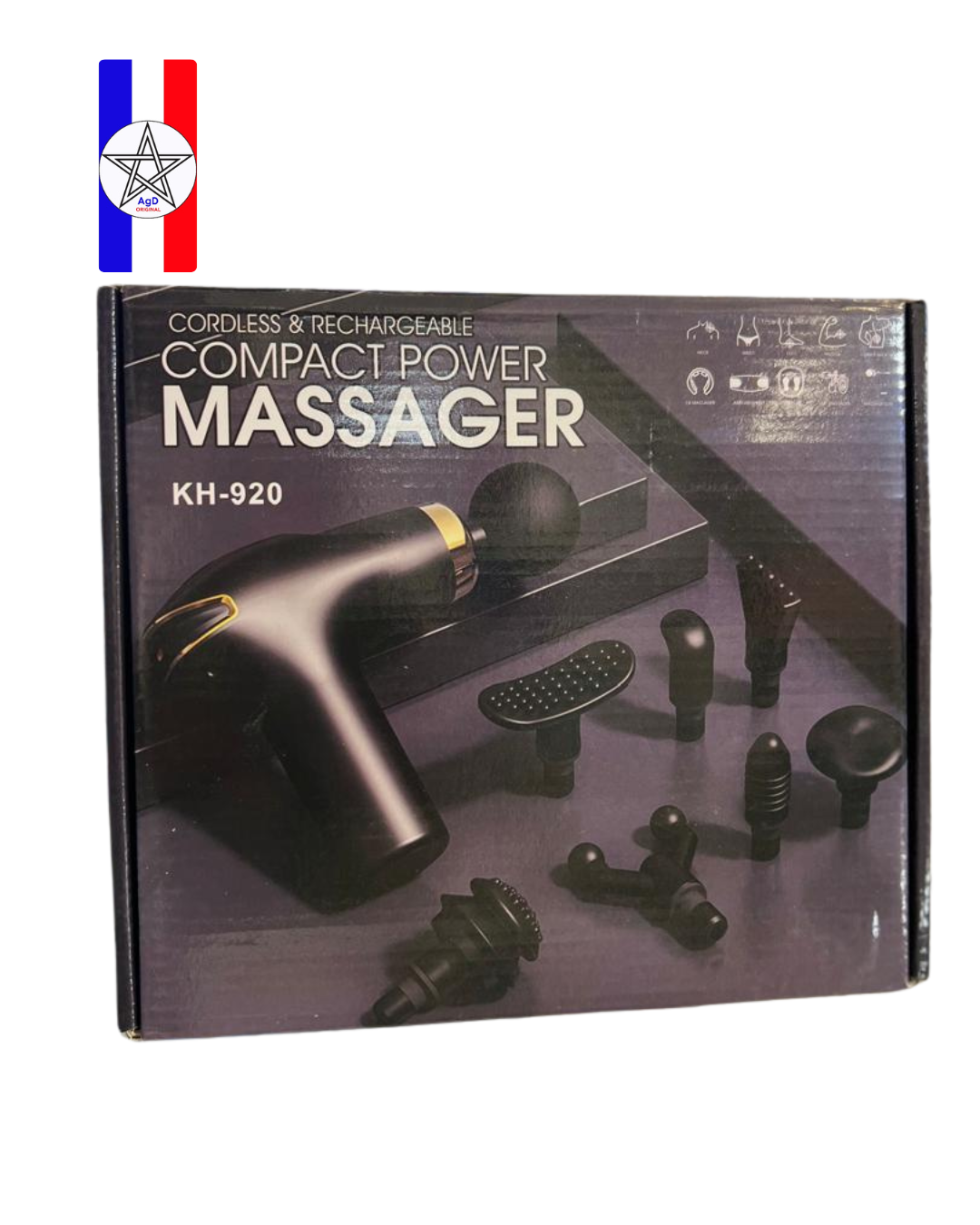 Compact Power Massager KH-920 – Image 2