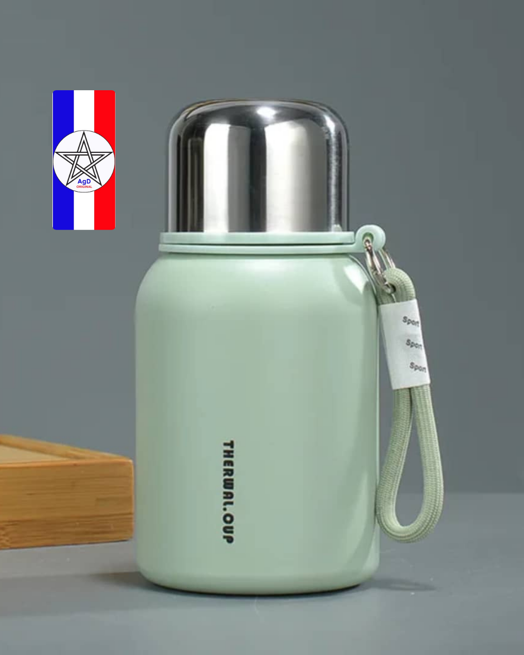 Bouteille Isotherme Mauve – Image 3