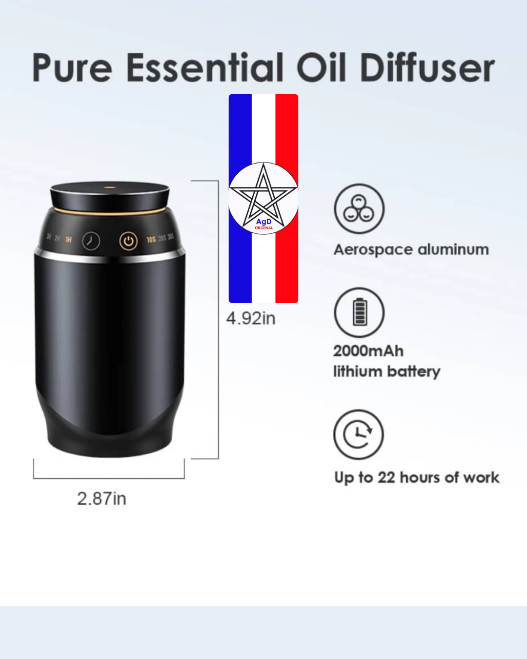 Diffuseur D'Huiles Essentielles Sans Eau – Image 2
