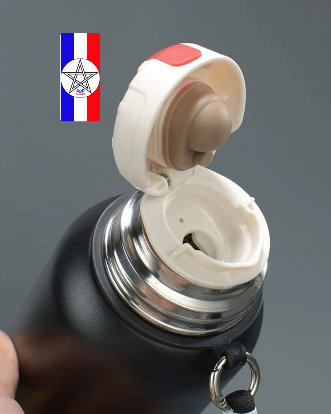 Bouteille Isotherme Mauve – Image 9