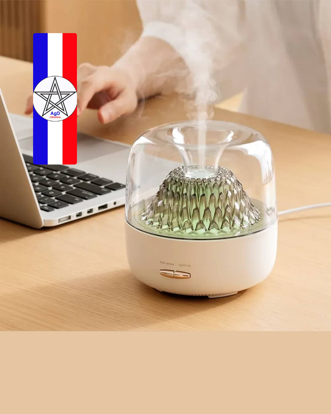 Diffuseur D'Huiles Essentielles et un Humidificateur 2-en-1 – Image 2