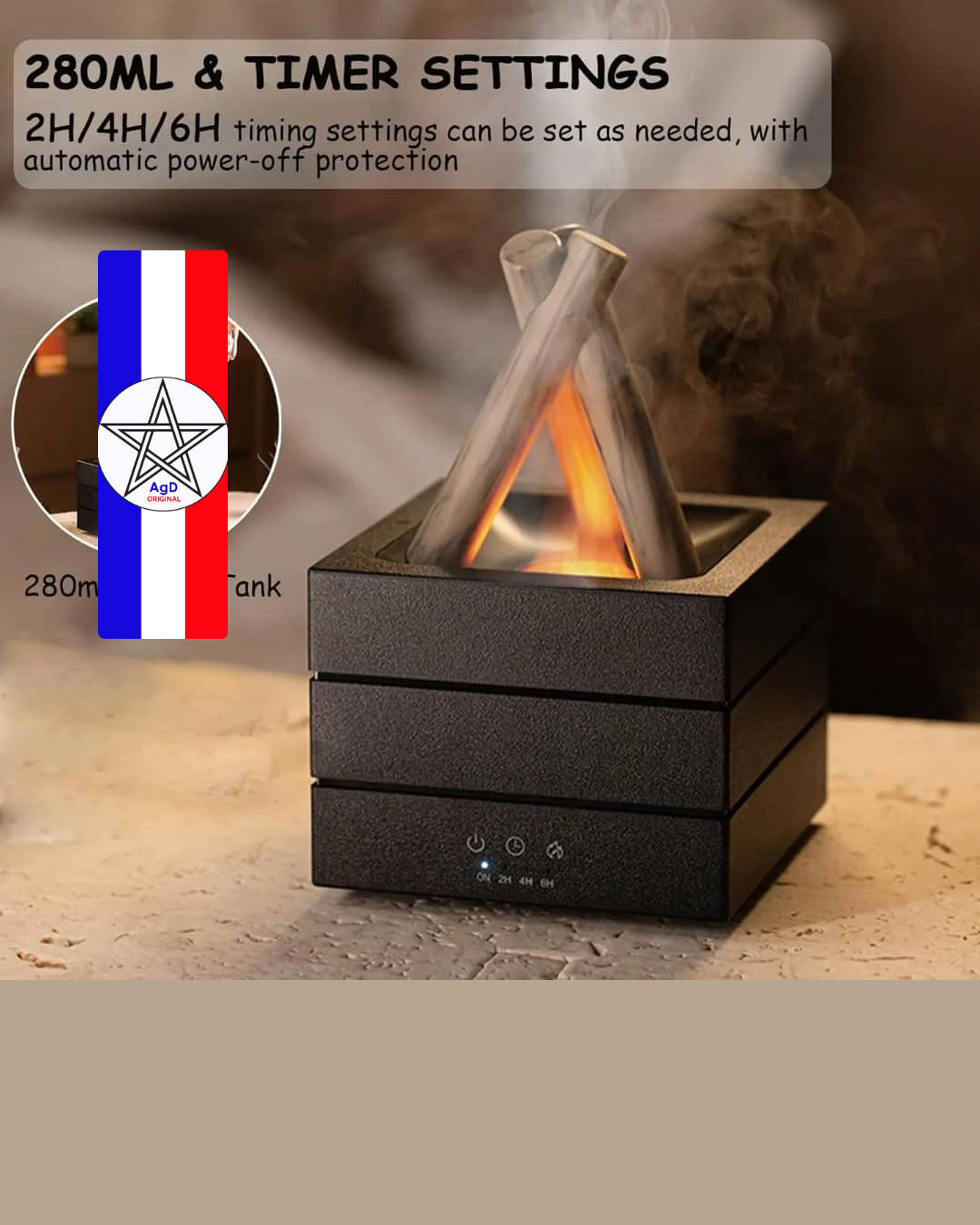 Diffuseur A'arômes Holdmay KP-6100 – Image 4