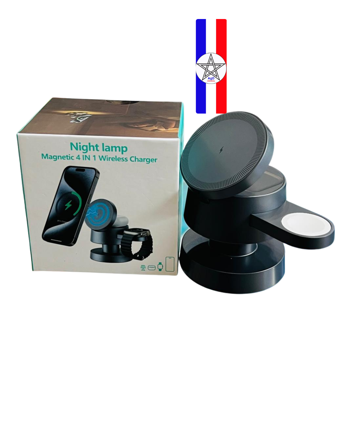Station de Charge sans Fil Magnétique 4-en-1 – Image 5