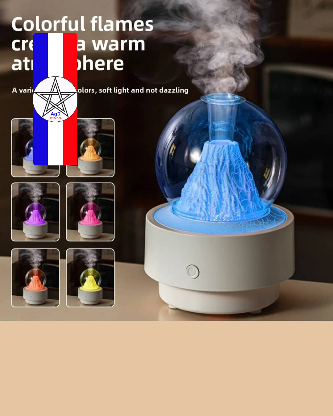 Diffuseur D'huiles Essentielles et Humidificateur à Brume Fraîche – Image 6