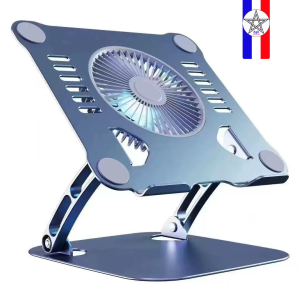 Support ordinateur portable avec ventilateur intégré