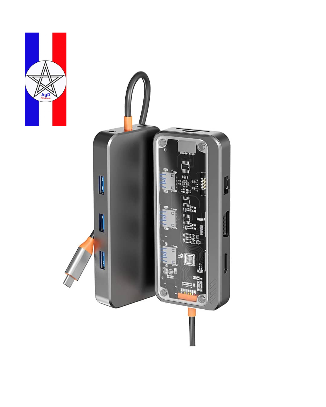 Adaptateur Multifonction SW8V 8-en-1 – Image 3