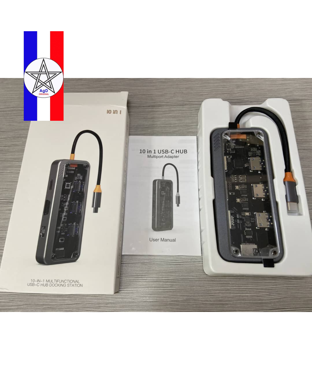 Adaptateur Multifonction SW10V 10-en-1 USB-C Hub