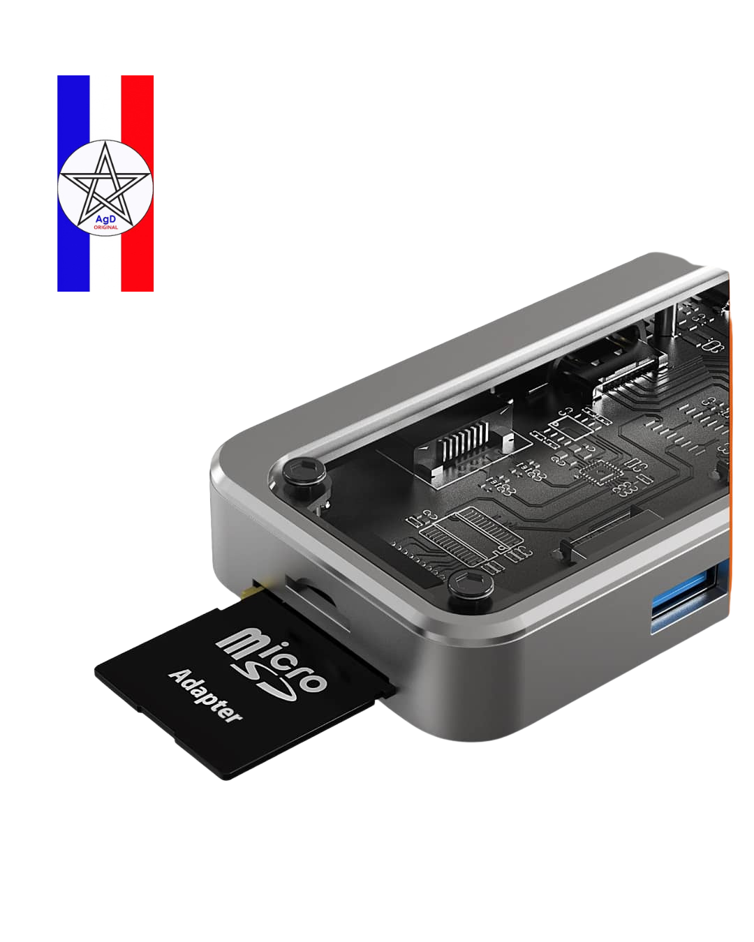 Adaptateur Multifonction SW8V 8-en-1 – Image 2